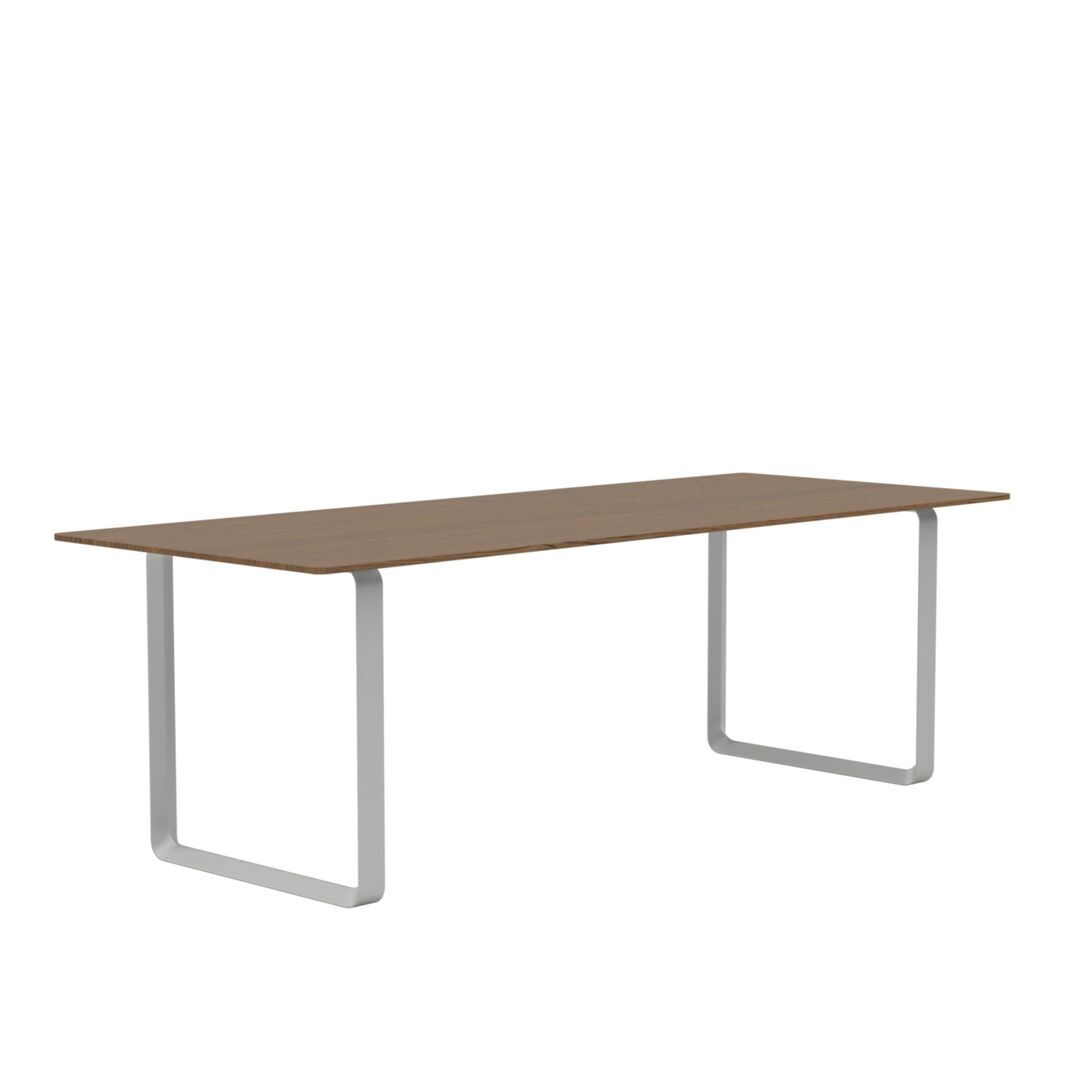 Muuto Muuto 70/70 Tisch Solid Smoked Oak/Grey, 225 x 90 cm