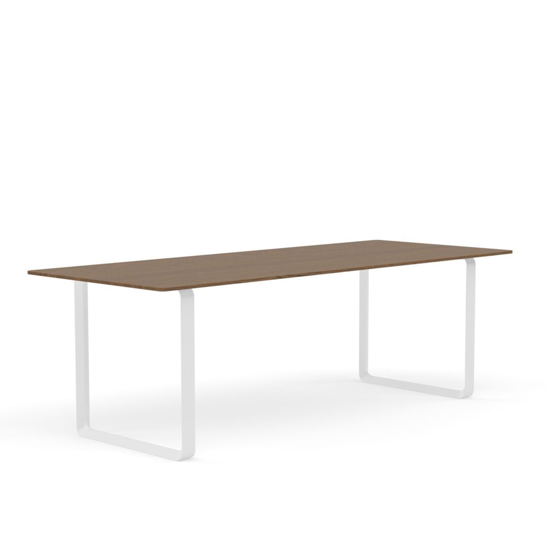 Muuto Muuto 70/70 Tisch Solid Smoked Oak/White, 225 x 90 cm