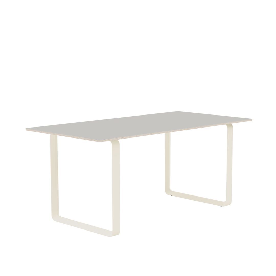 Muuto Muuto 70/70 Tisch Grey Linoleum/Plywood/Sand, 170 x 85 cm