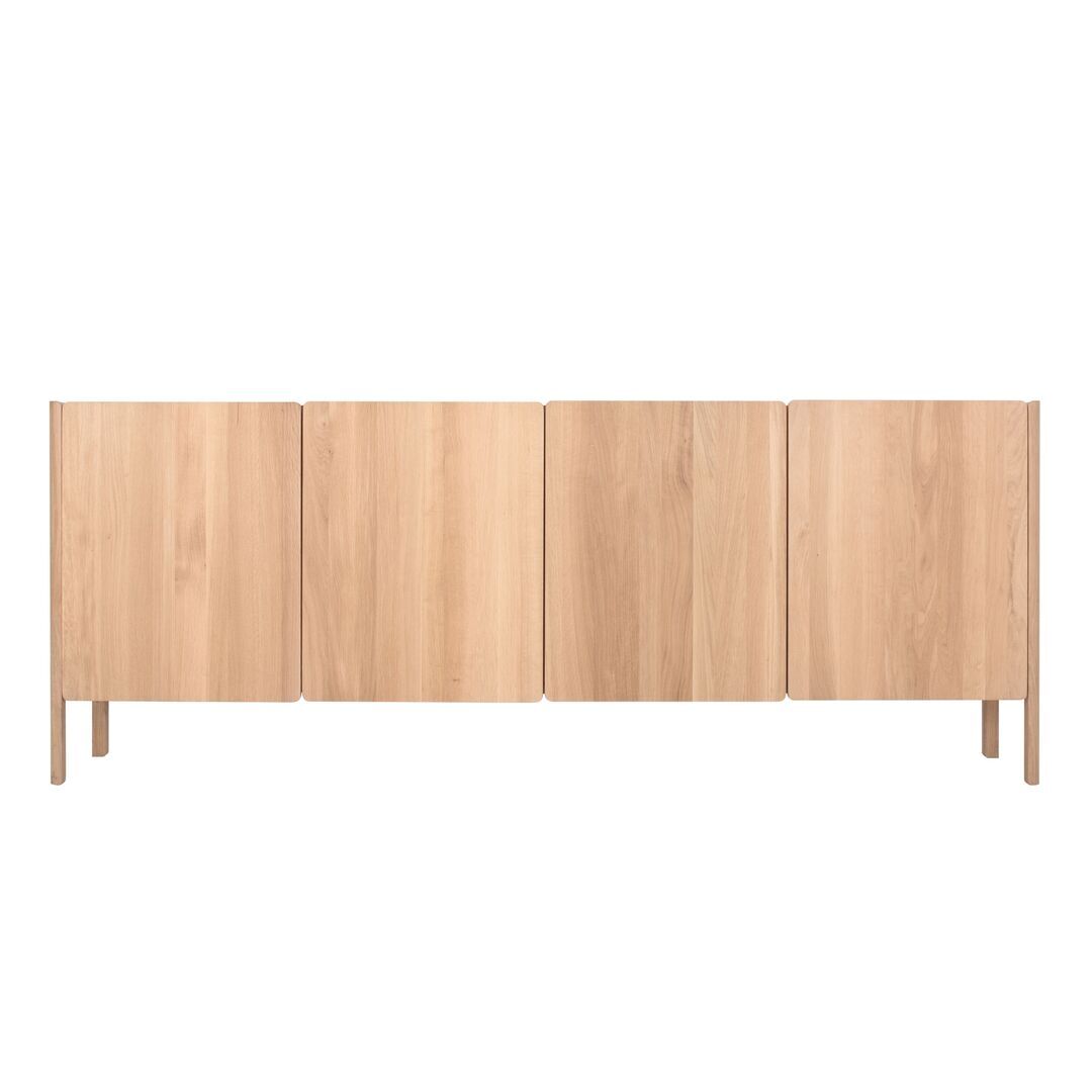 Gazzda Dvor Sideboard von Gazzda Eiche geölt - Weiss geölt