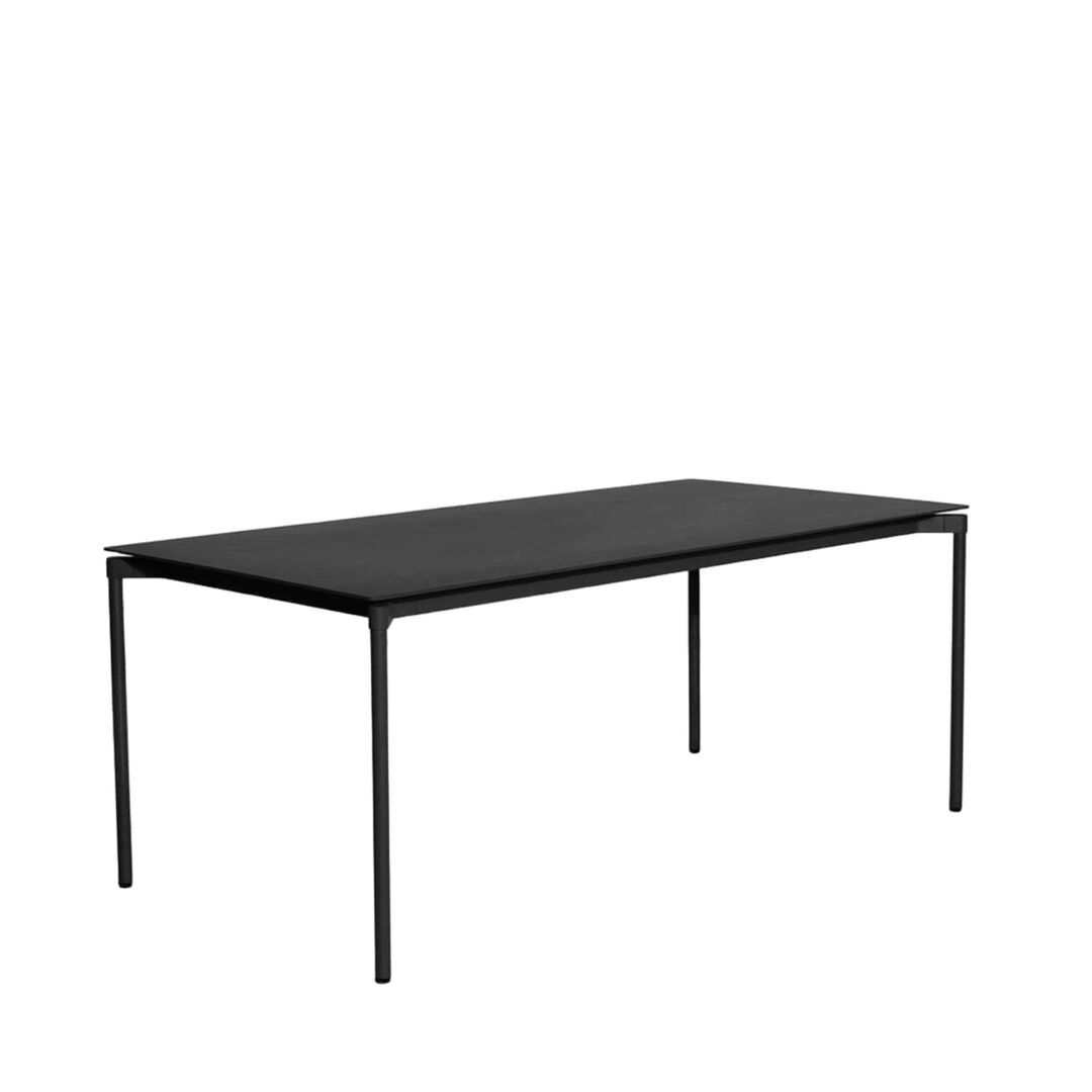 Petite Friture Rechteckiger Tisch Fromme von Petite Friture  Black