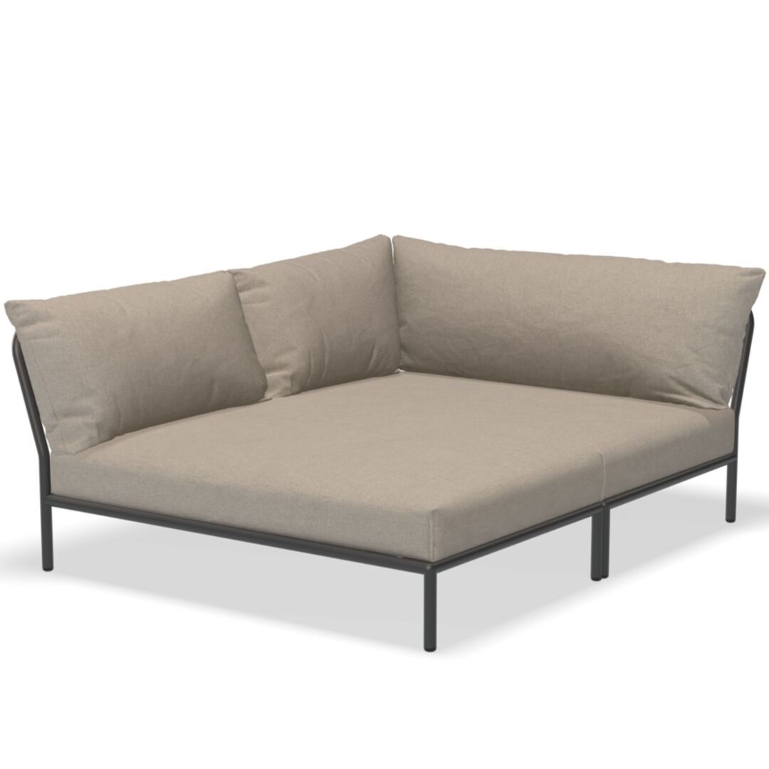 Houe Houe Level 2 - Sofakombination Ash, Dark grey, Links