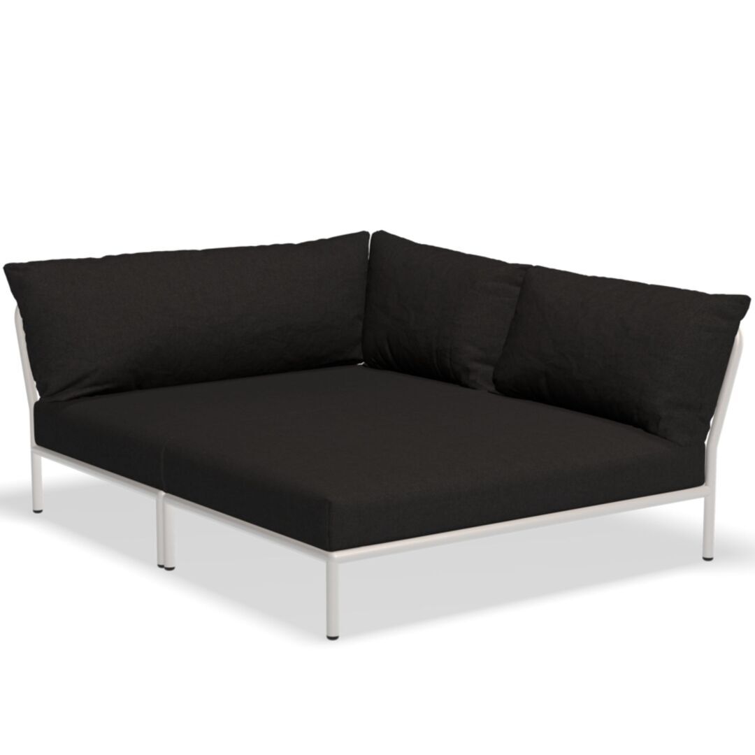 Houe Houe Level 2 - Sofakombination Char, Dark grey, Rechts
