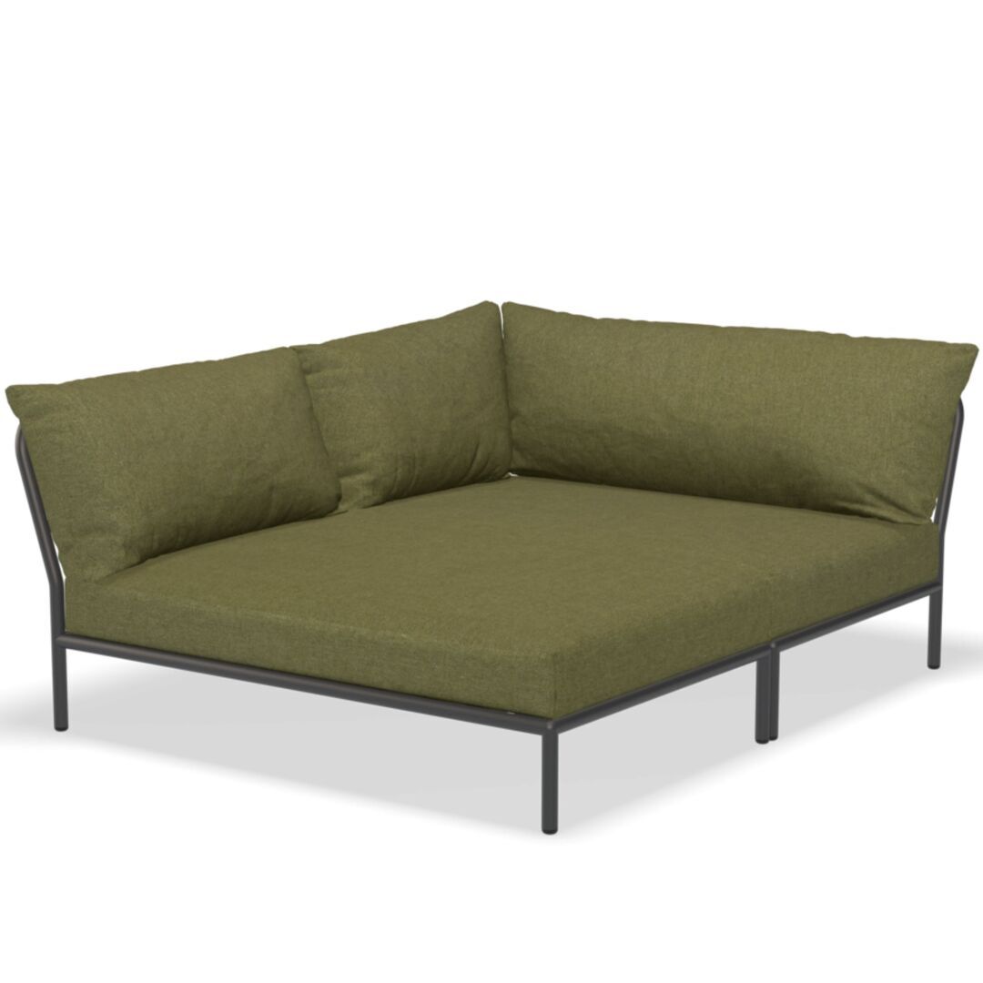 Houe Houe Level 2 - Sofakombination Leaf, Dark grey, Links