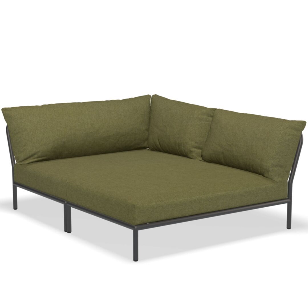 Houe Houe Level 2 - Sofakombination Leaf, Dark grey, Rechts