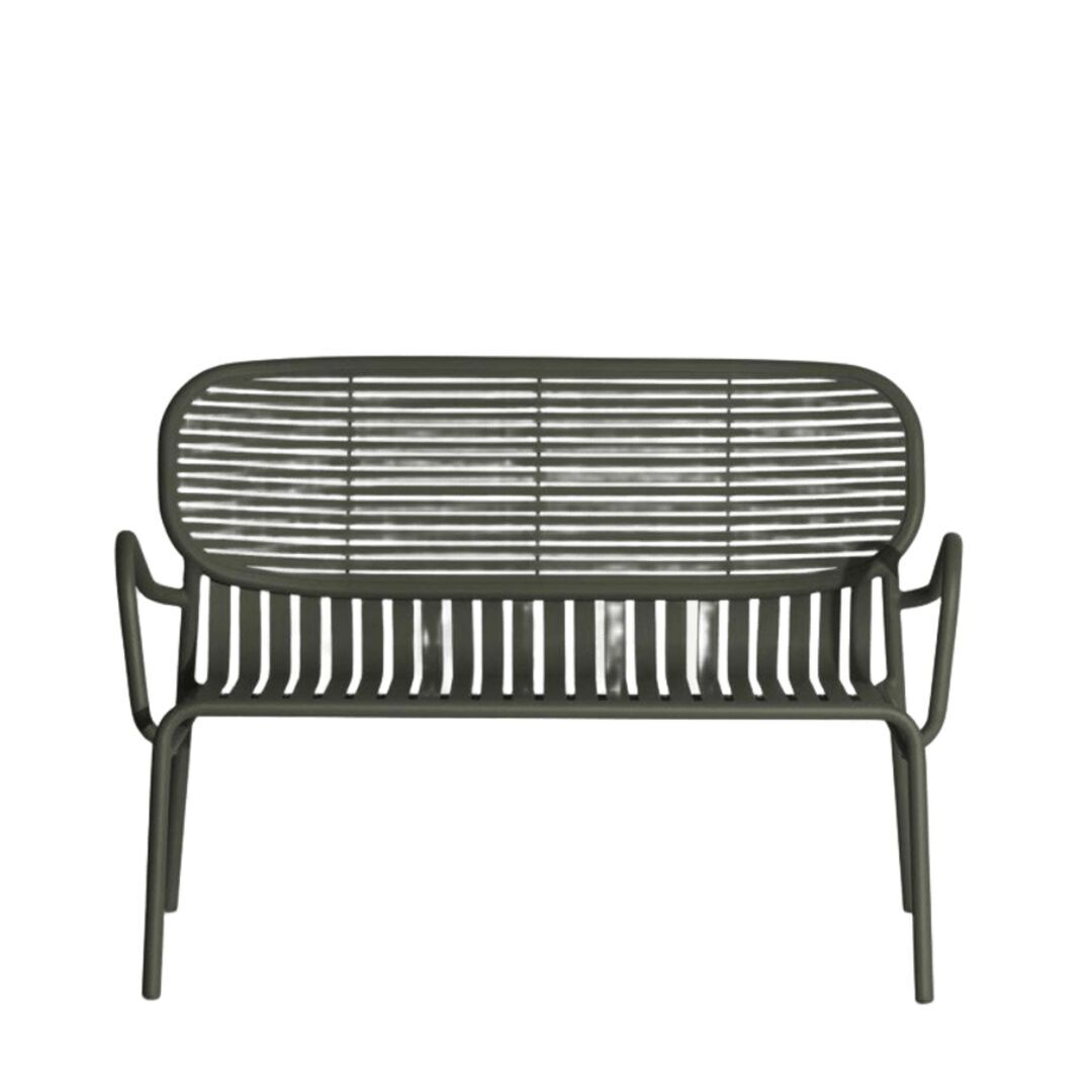 Petite Friture Double sofa Week-end von Petite Friture  18 - Glass Green