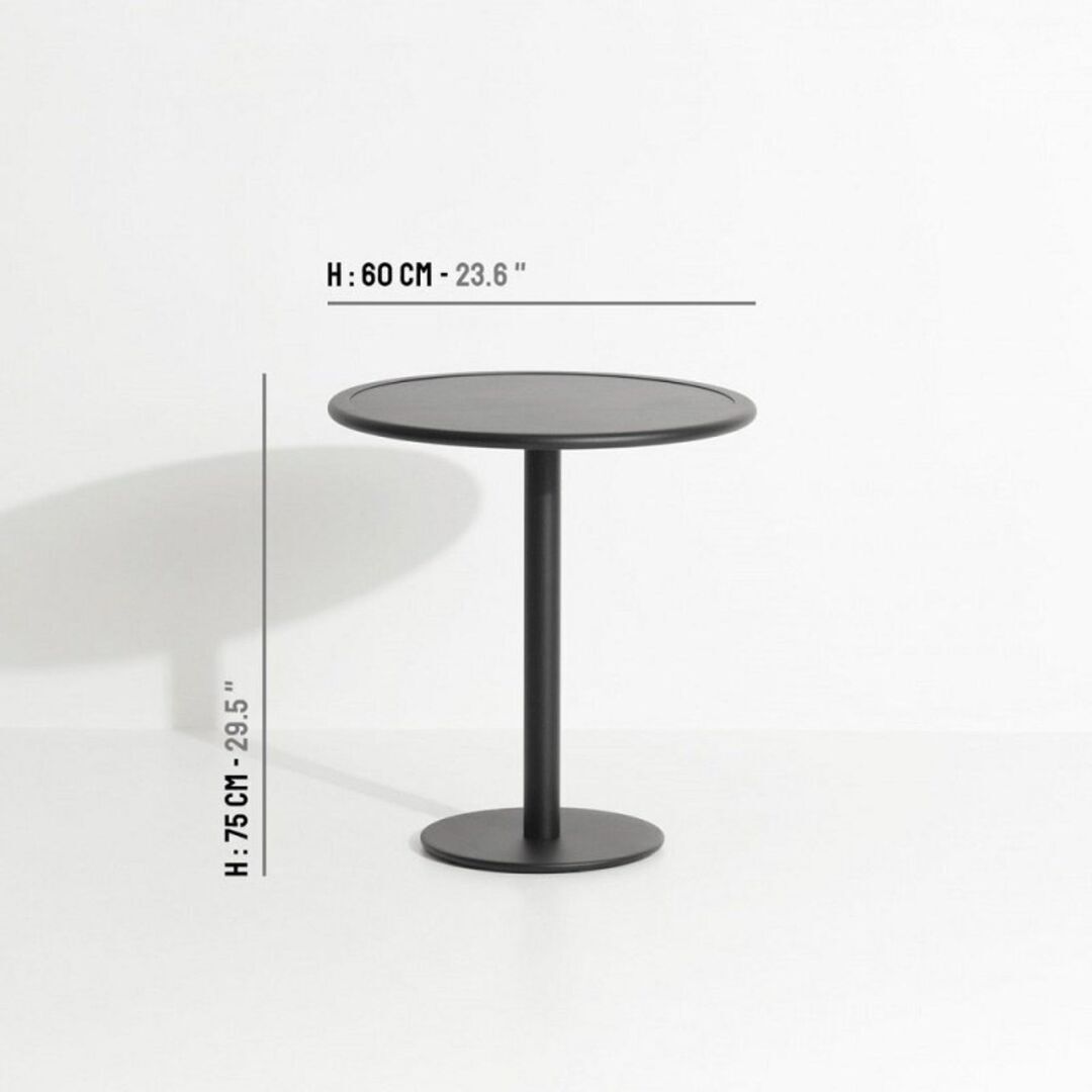 Petite Friture Dining Table Round Week-end von Petite Friture