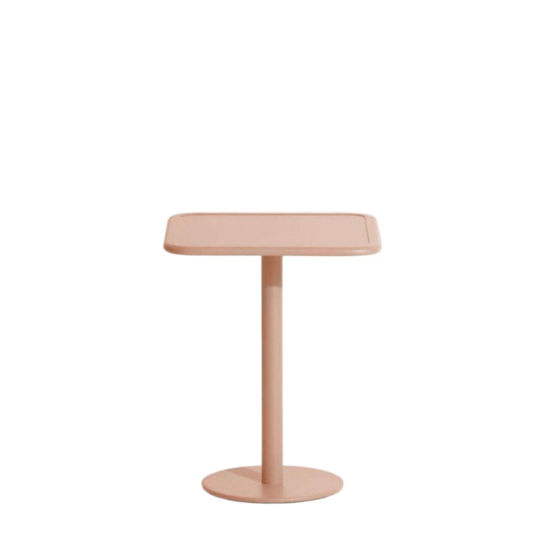 Petite Friture Dining Table Square Week-end von Petite Friture 19 - Blush