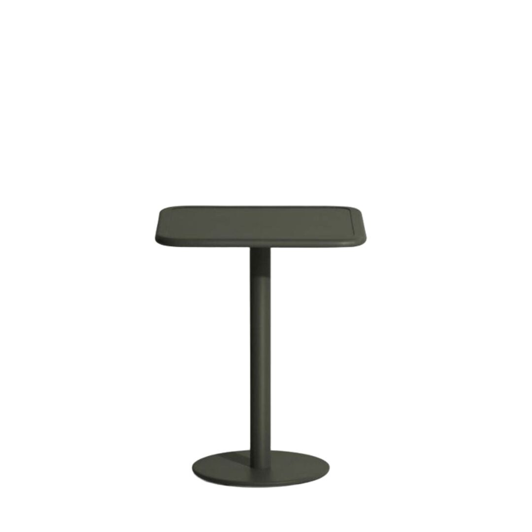 Petite Friture Dining Table Square Week-end von Petite Friture 9005 - Black