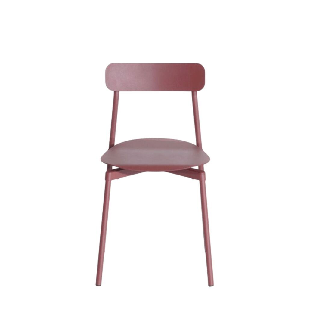 Petite Friture Stuhl Fromme von Petite Friture Brown Red