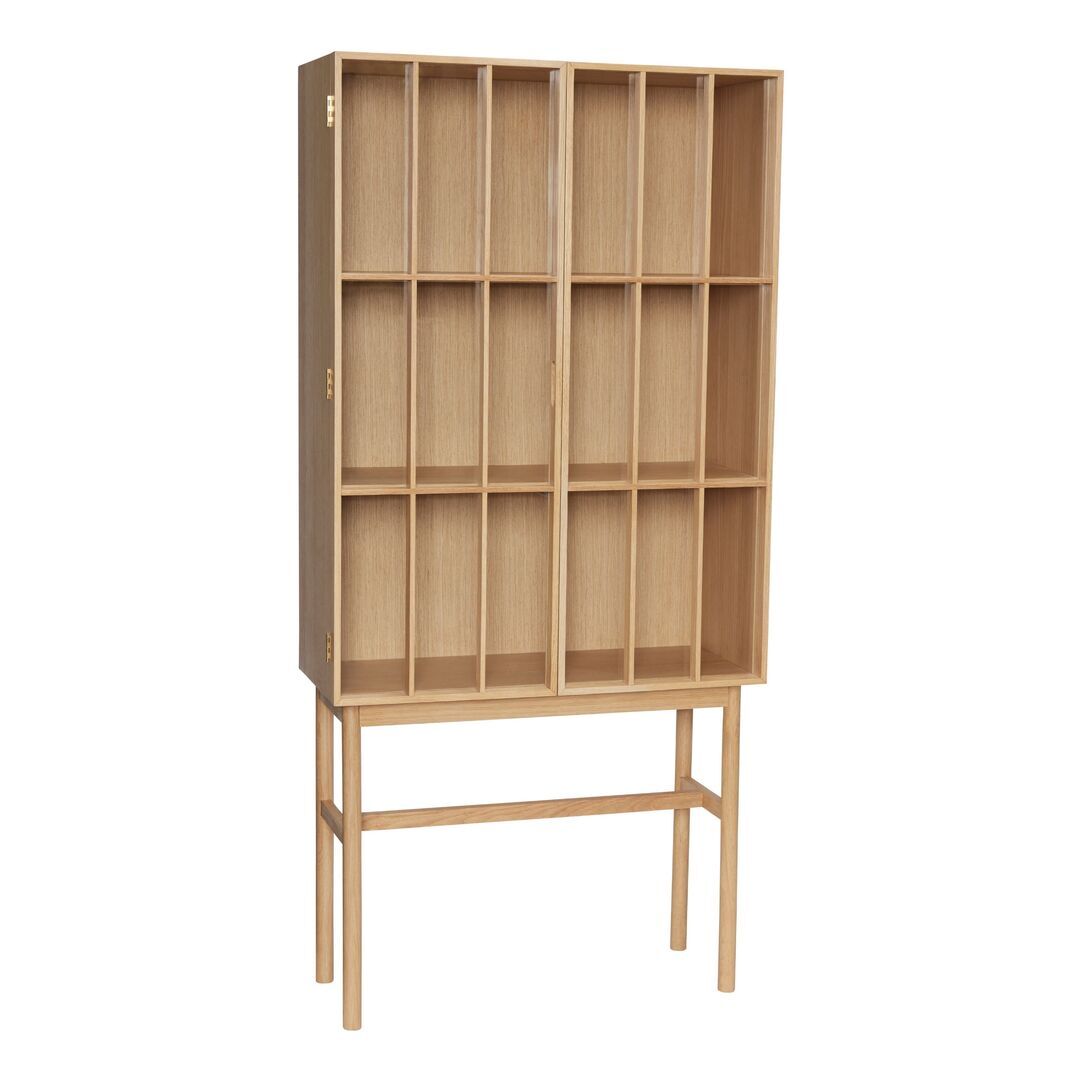 Hübsch  Shoji Schrank von Hübsch Klar/Naturfarben, Hoch