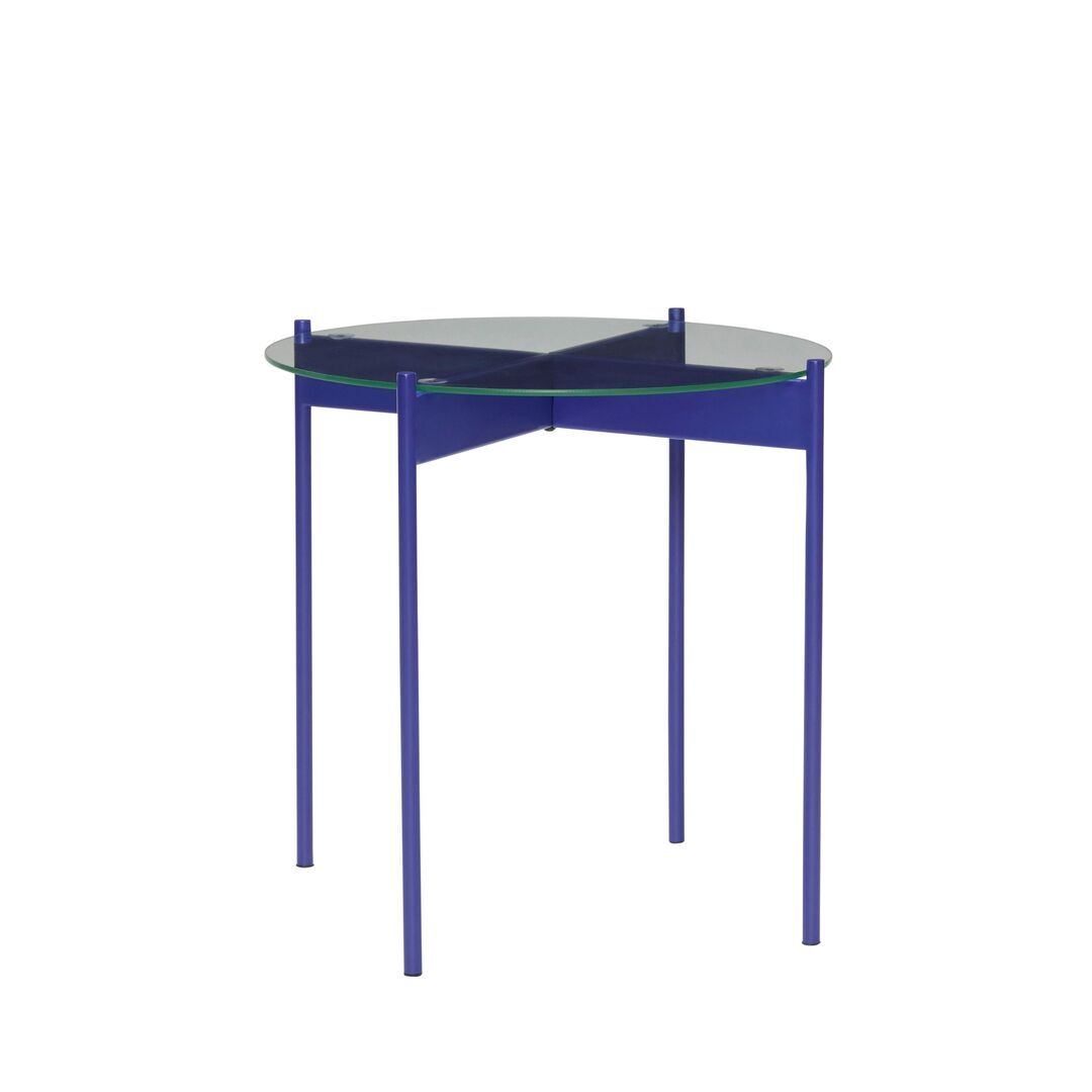 Hübsch  Beam Beistelltisch von Hübsch Blau