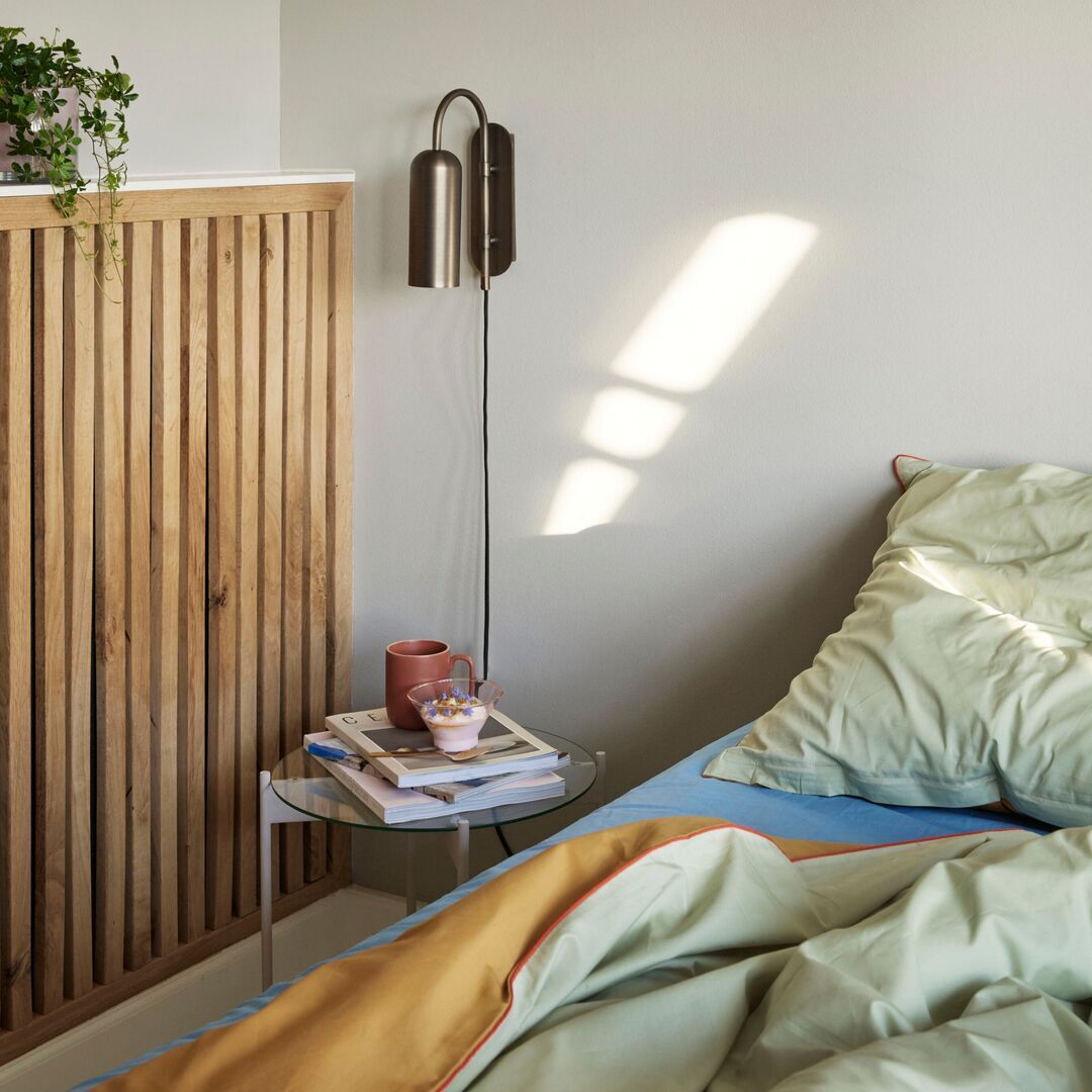 Hübsch  Beam Beistelltisch von Hübsch Sandfarben