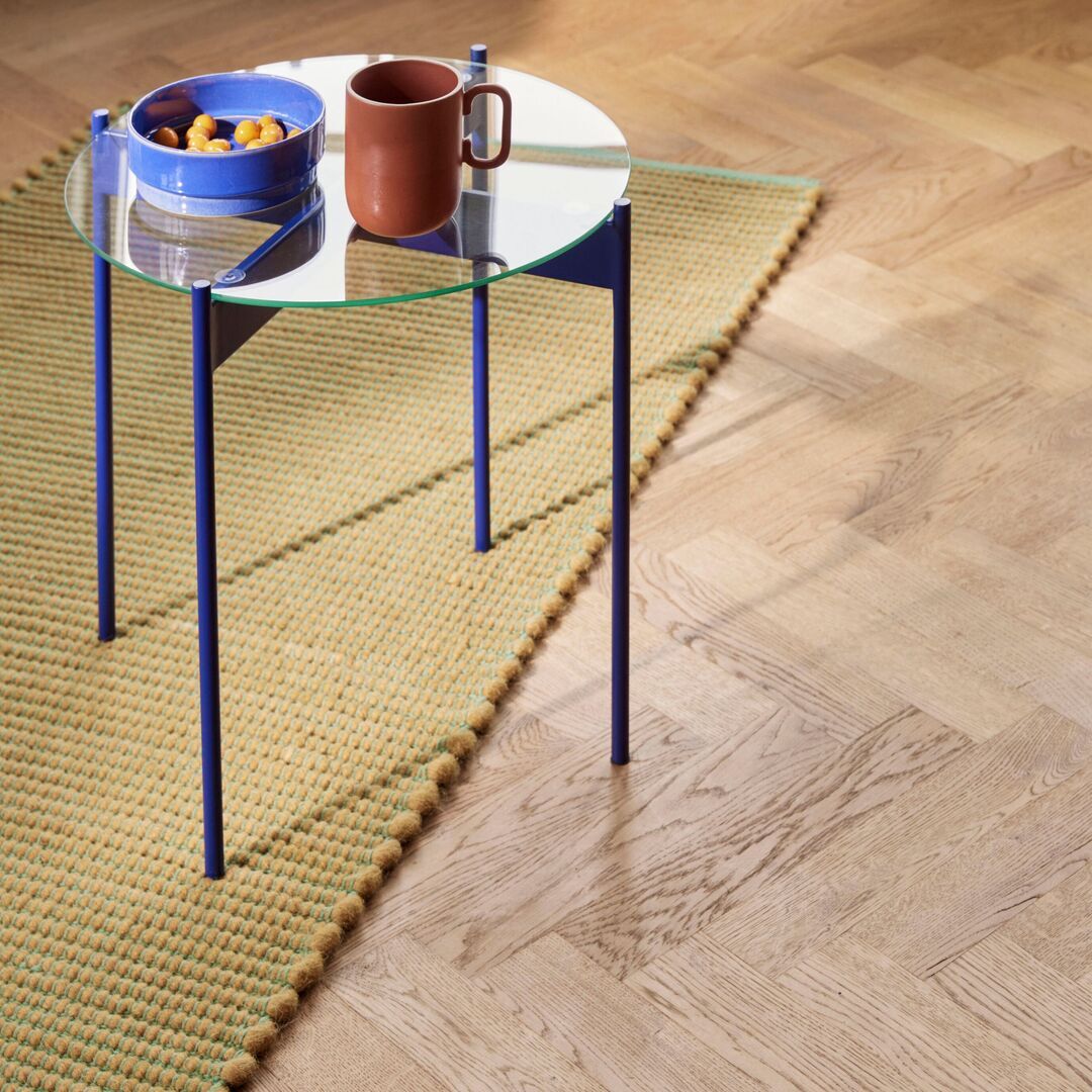 Hübsch  Beam Beistelltisch von Hübsch Blau