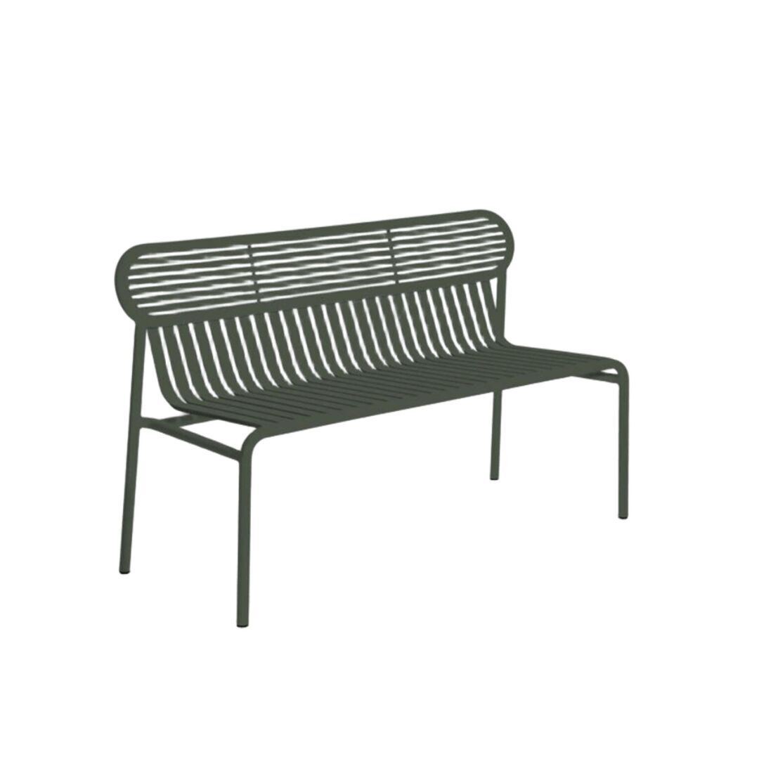 Petite Friture Bench WEEK-END von Petite Friture  18 - Glass Green