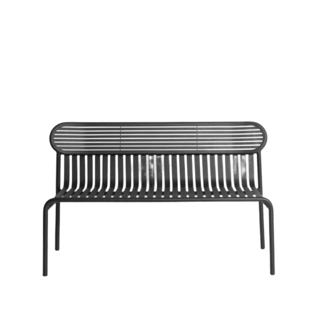 Petite Friture Bench WEEK-END von Petite Friture  9005 - Black