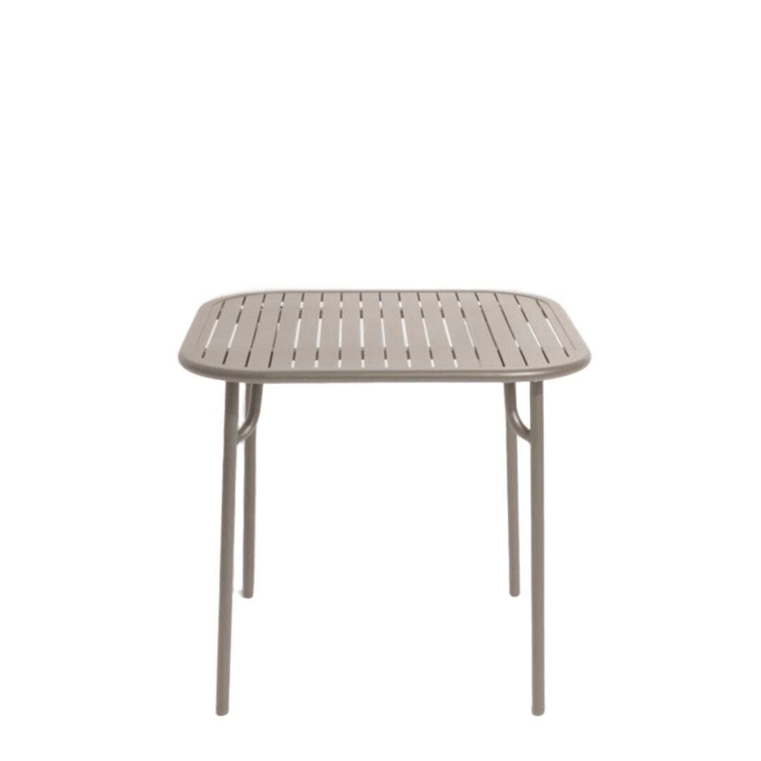 Petite Friture Quadratischer Tisch WEEK-END von Petite Friture 21 - Dune
