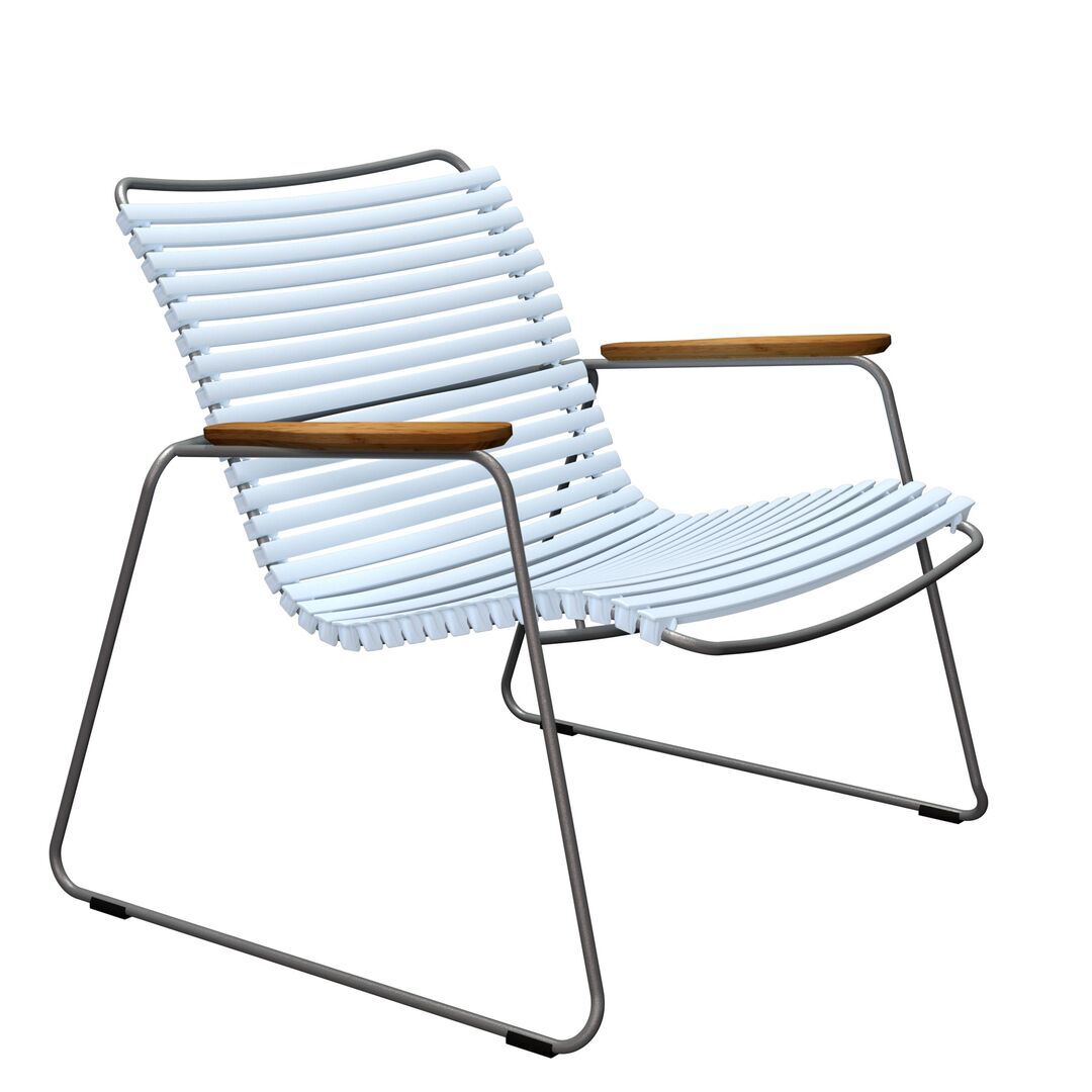 Houe Click Geräumiger Loungesessel von Houe Hellblau 80