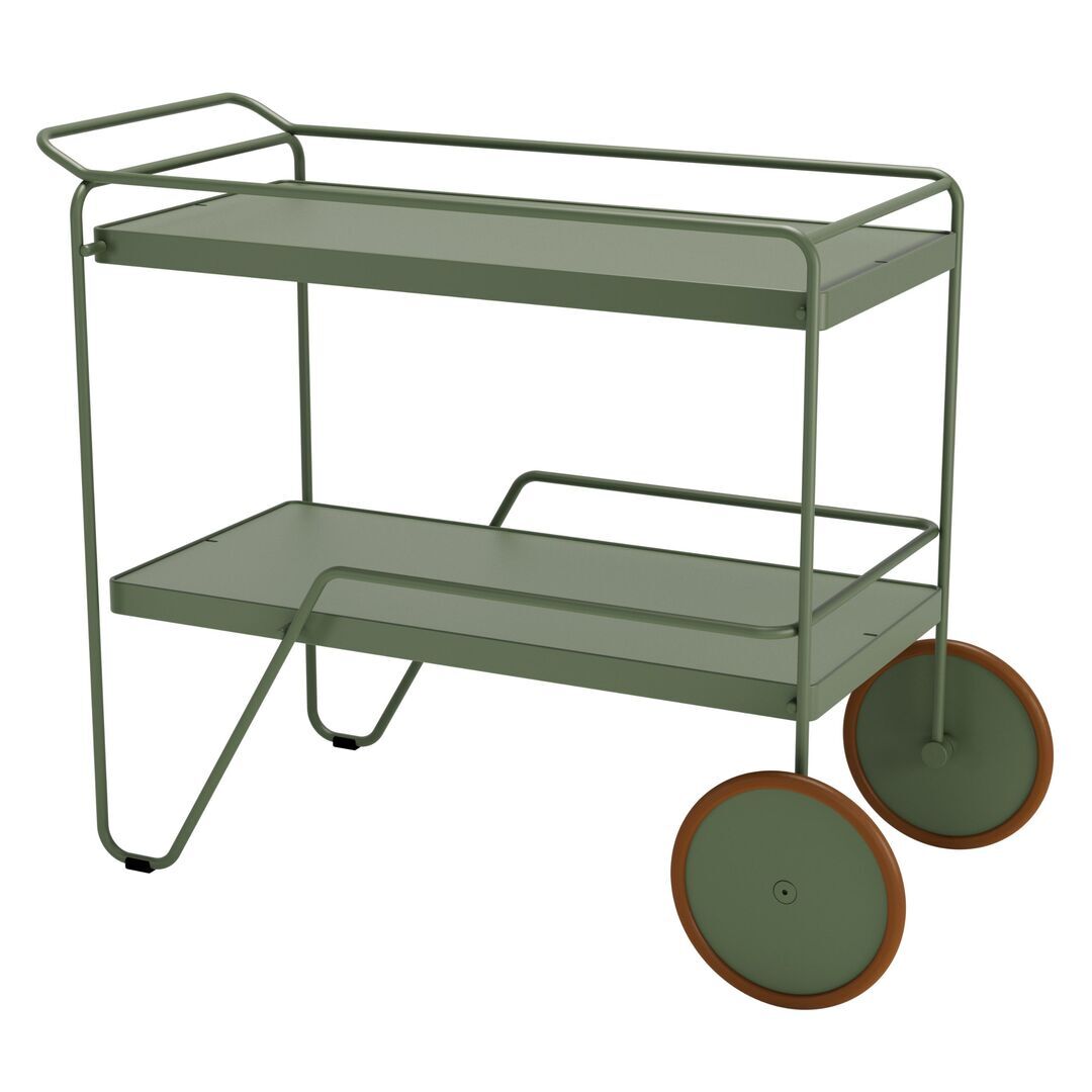 Houe Click Servierwagen von Houe Olivegrün 49