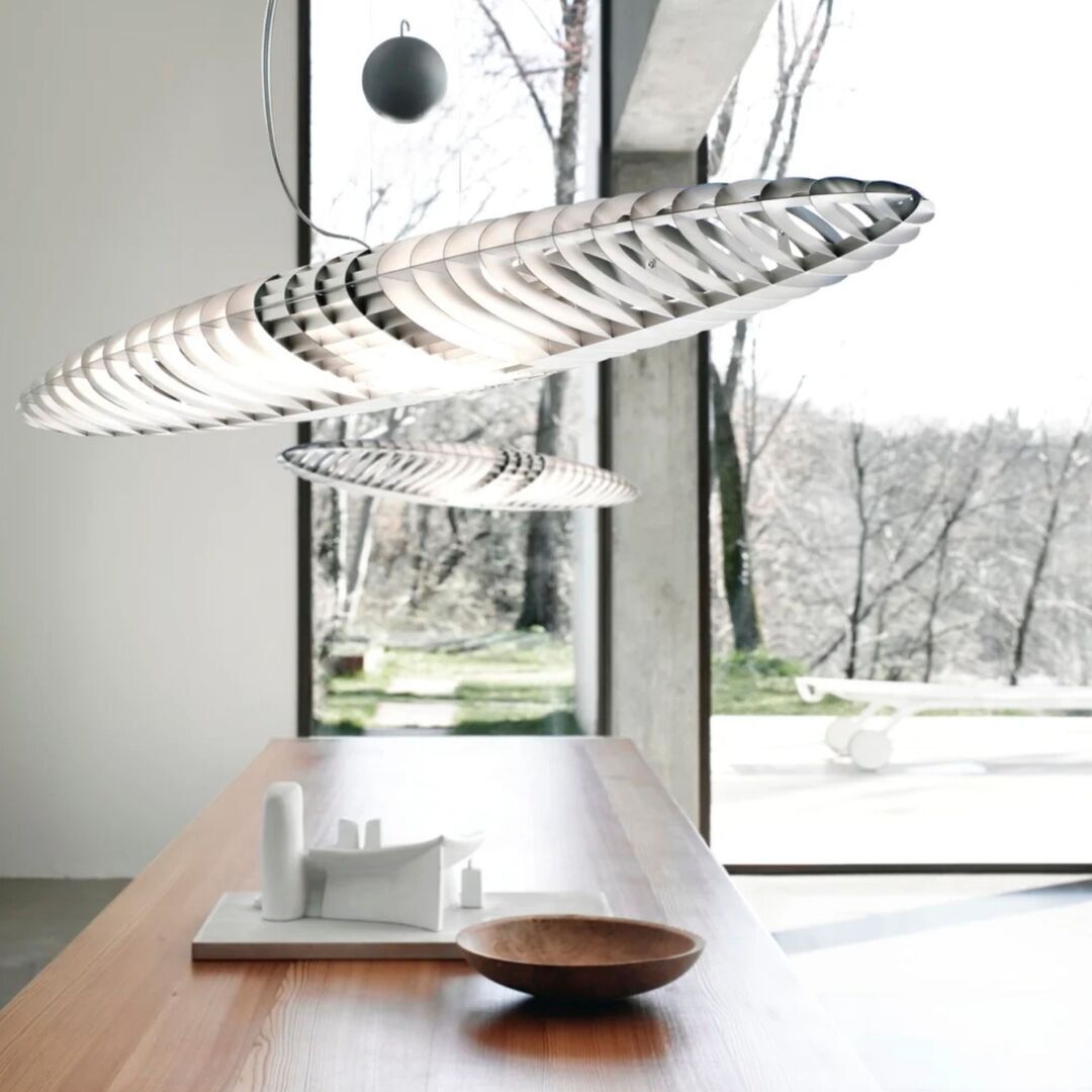 Luceplan Pendelleuchte Titania von Luceplan  Aluminium-3