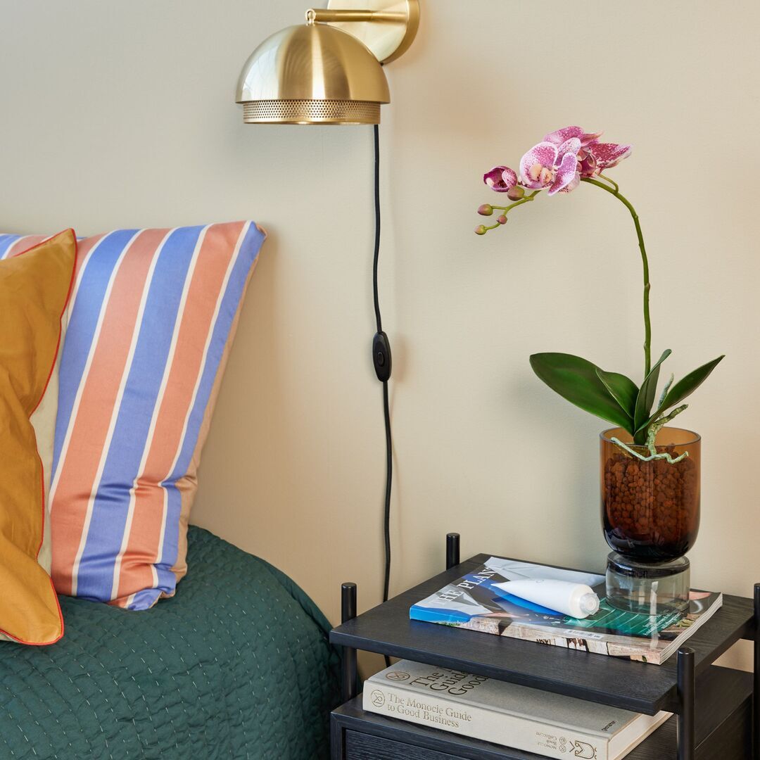 Huebsch Wandlampe Messing Ø18