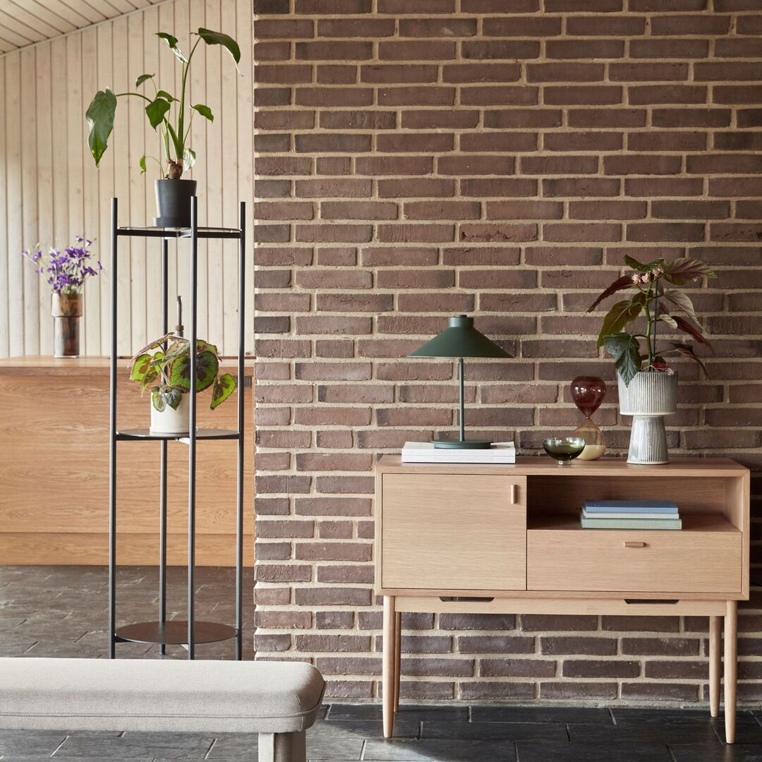 Hübsch  Norm Regal Zylinder von Hübsch  Schwarz