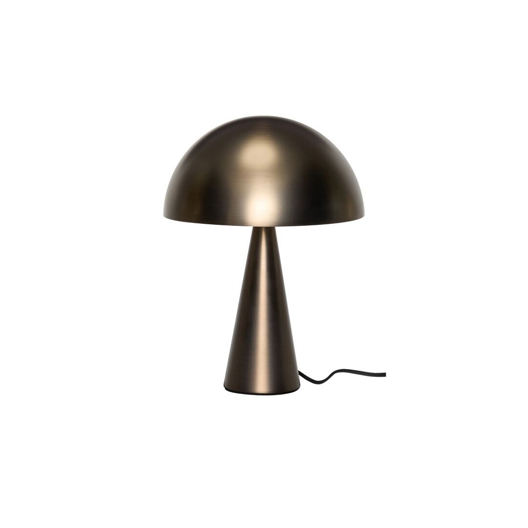 Hübsch  Mush Tischlampe Mini von Hübsch Brüniertes messing