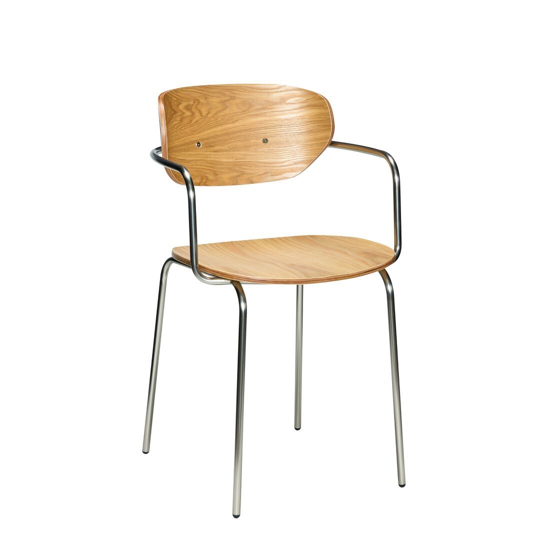 Hübsch   Arch Armlehnstuhl von Hübsch Naturfarben