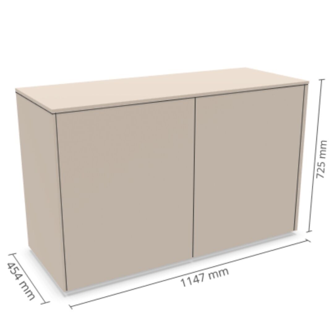 Müller Small Living Sideboard Kombination 11 Aventa von Müller Small Living Kaschmirgrau