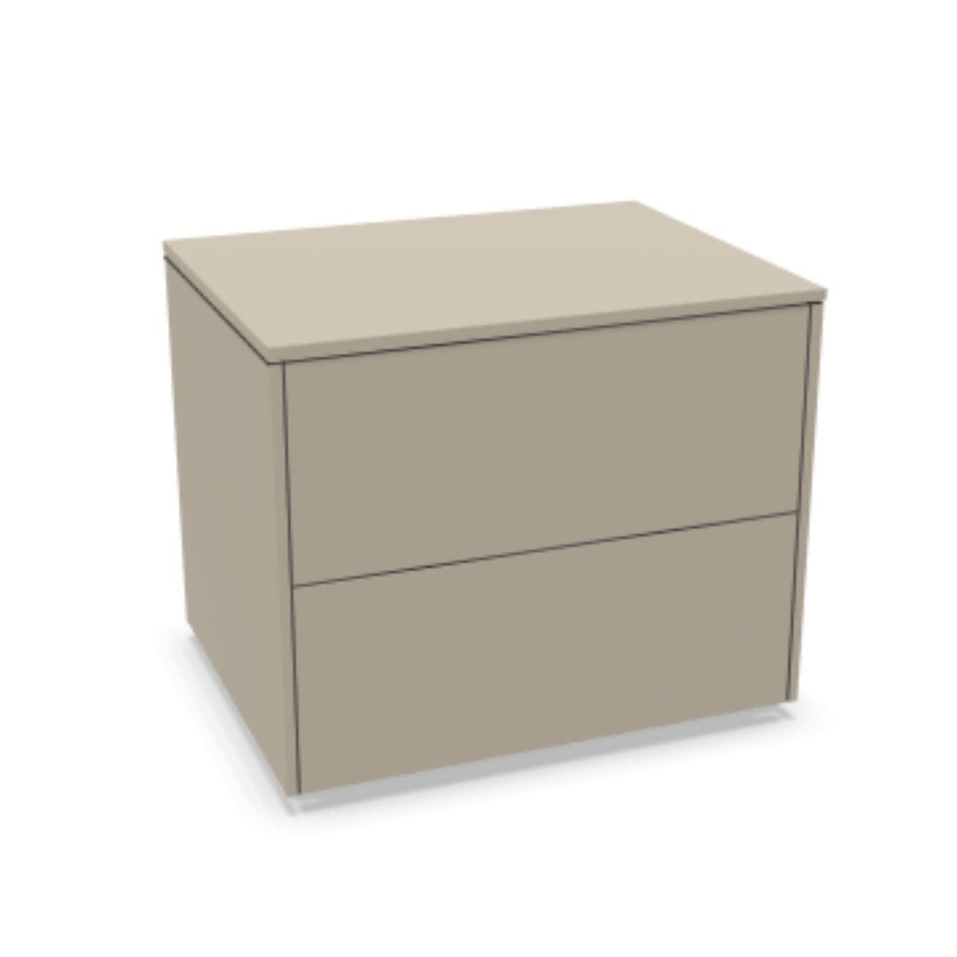 Müller Small Living Nachttisch Kombination 10 Aventa von Müller Small Living Steingrau