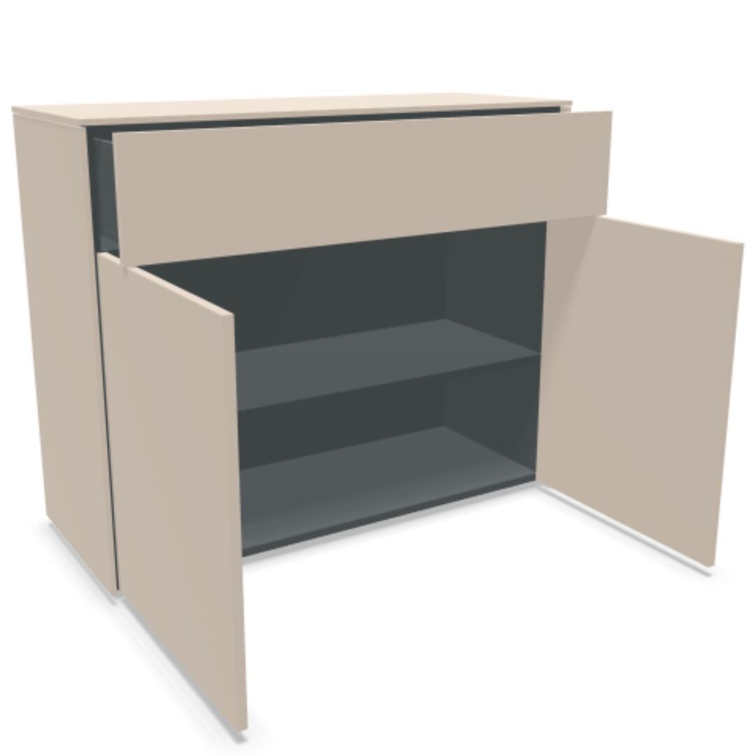 Müller Small Living Sideboard Kombination 3 Aventa von Müller Small Living Kaschmirgrau