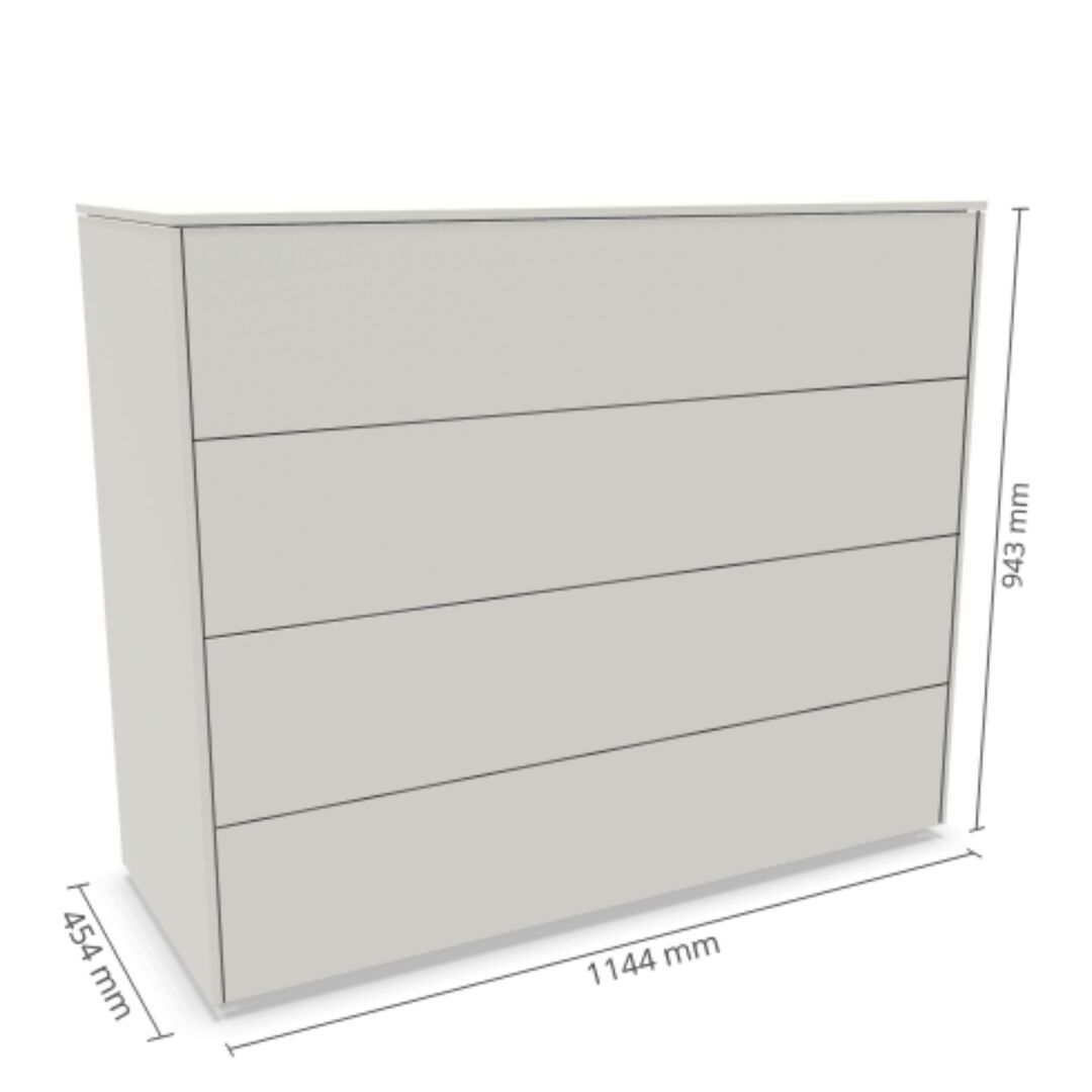 Müller Small Living Sideboard Kombination 2 Aventa von Müller Small Living Weiss