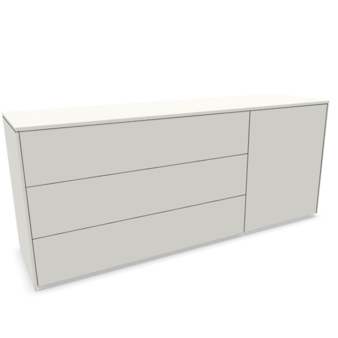 Müller Small Living Sideboard Kombination 1 Aventa von Müller Small Living Weiss