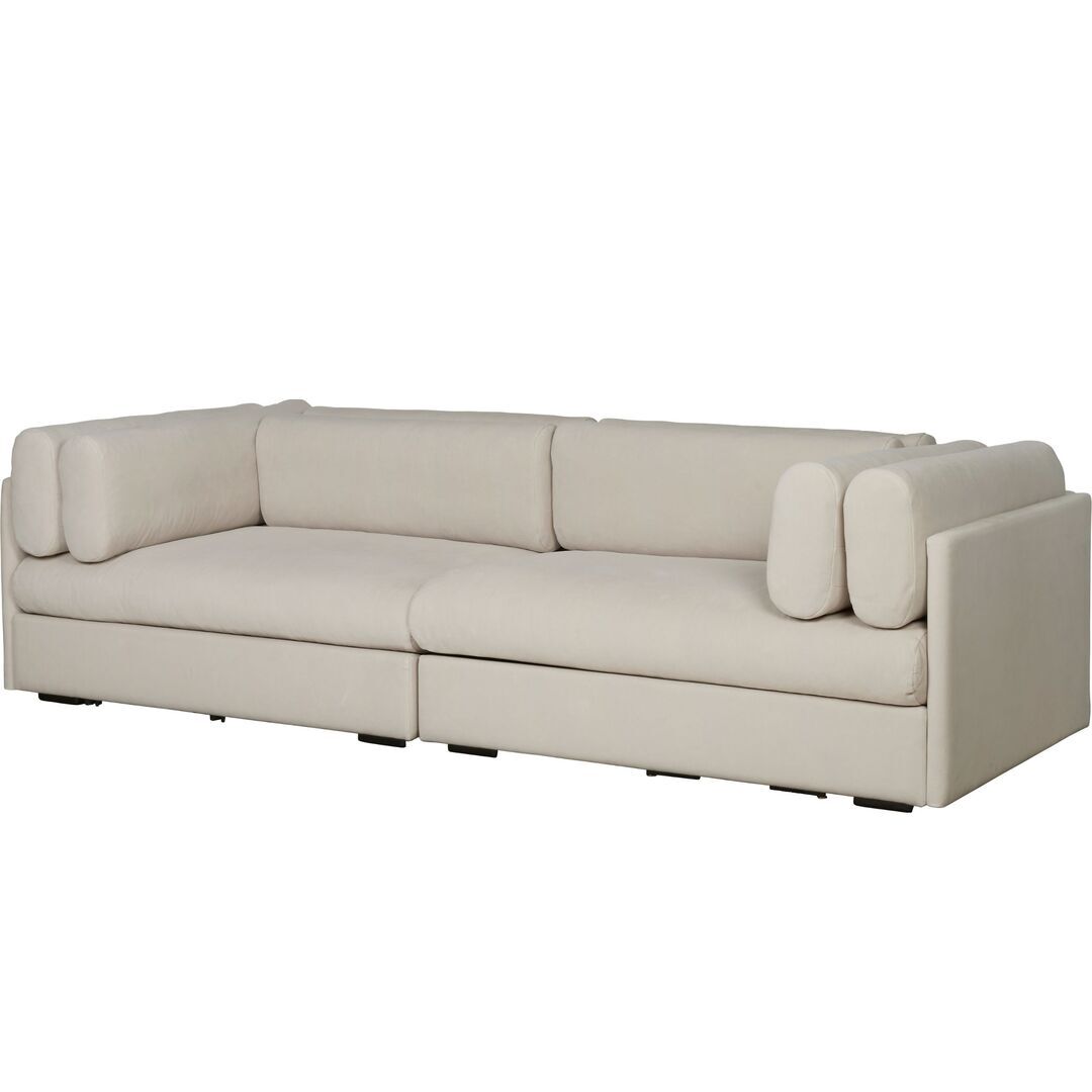 Gubi 3-Sitzer Modular Sofa Elogio von Gubi 001 - GUBI Fustagno