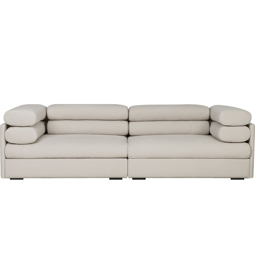 Gubi 3-Sitzer Modular Sofa Elogio von Gubi 001 - GUBI Fustagno