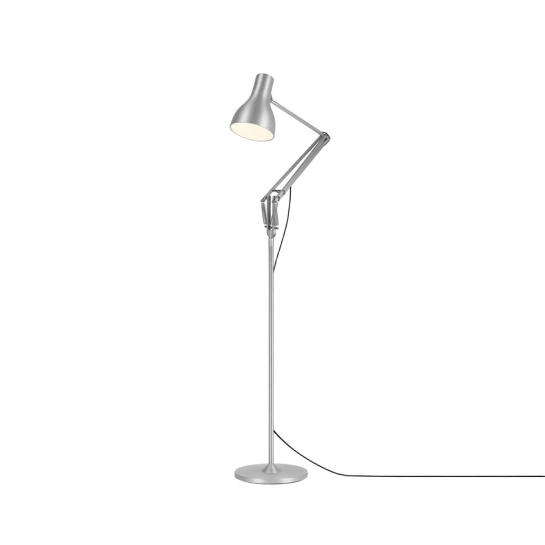 Anglepoise Stehleuchte 75 von Anglepoise  Silberglanz