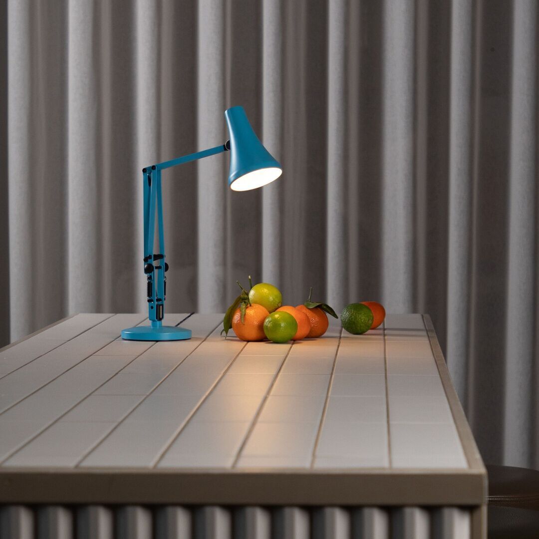 Anglepoise Schreibtischlampe 90 mini mini Vivid von Anglepoise Türkisblau-1