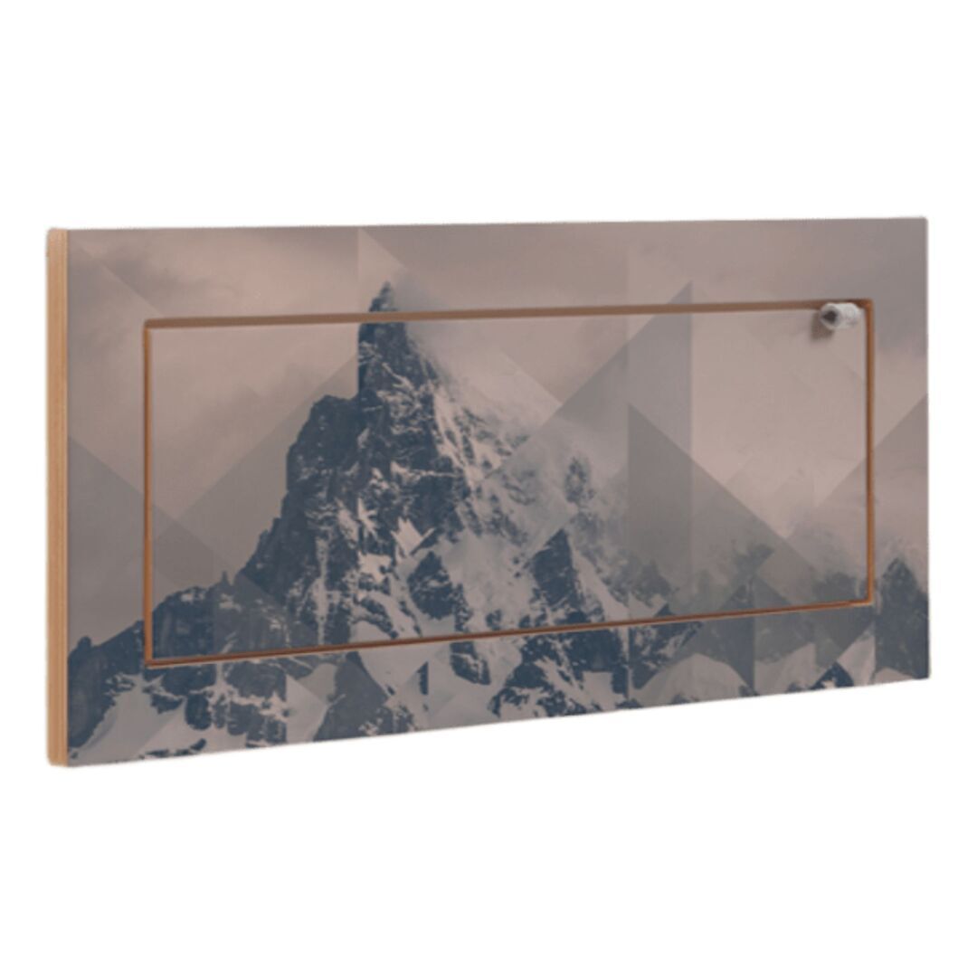 Ambivalenz 'Fläpps' Regal 60 x 27 cm - Puerto Natales Puerto Natales, B: 60 cm / H: 27 cm 