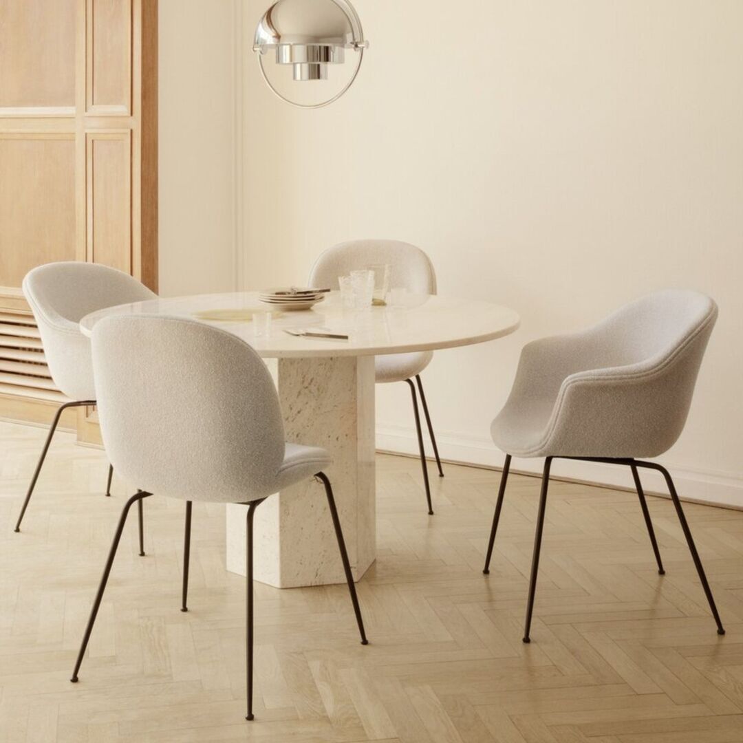 Gubi Bat Dining Chair - Fully Upholstered