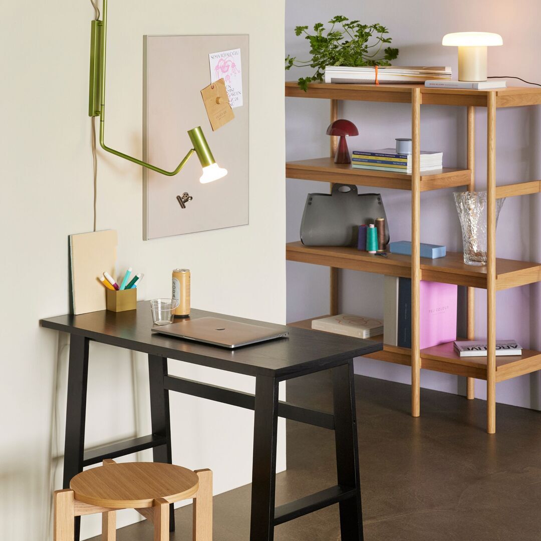 Hübsch  Era Tafel von Hübsch Grau, Medium