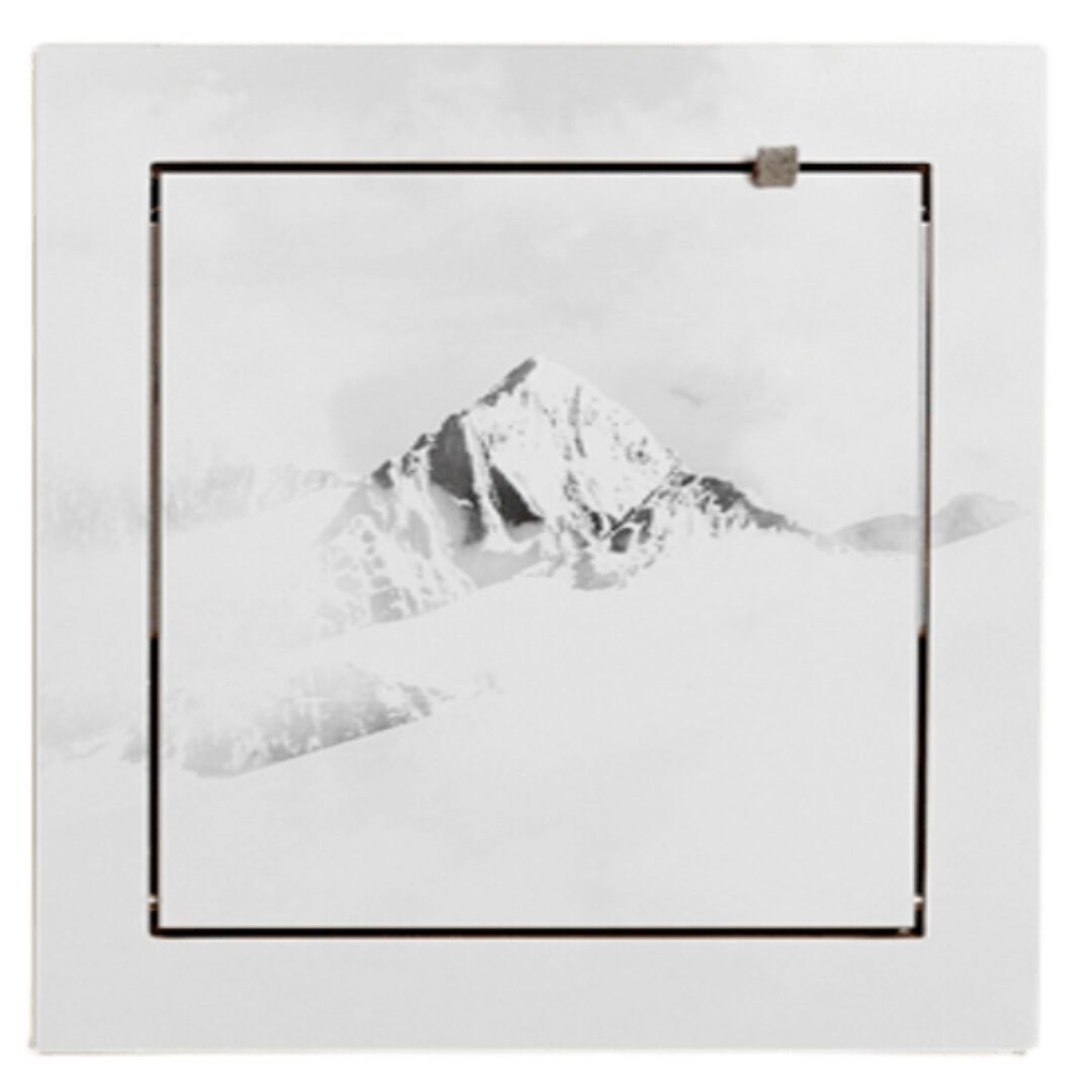 Ambivalenz 'Fläpps' 1-er Regal 40 x 40 cm - Vallunaraju Vallunaraju, B: 40 cm / H: 40 cm 