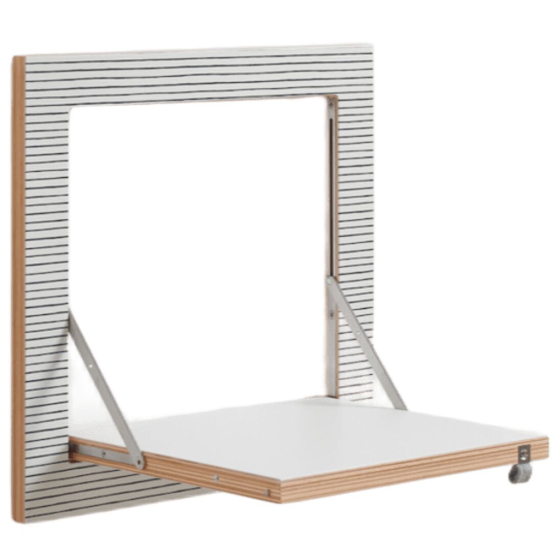 Ambivalenz 'Fläpps' 1-er Regal 40 x 40 cm - Watercolor Stripes Watercolor Stripes, B: 40 cm / H: 40 cm 