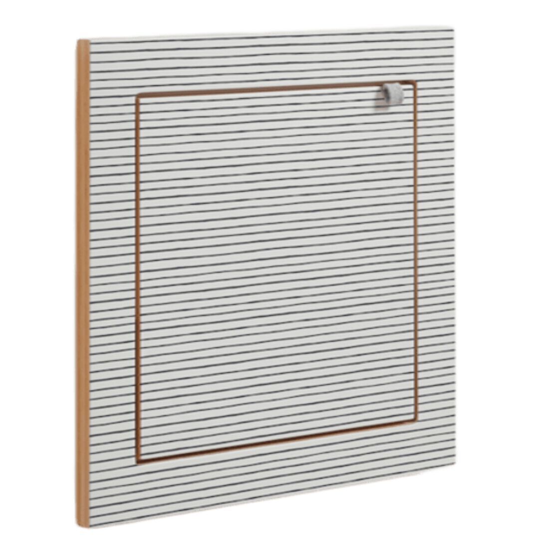 Ambivalenz 'Fläpps' 1-er Regal 40 x 40 cm - Watercolor Stripes Watercolor Stripes, B: 40 cm / H: 40 cm 