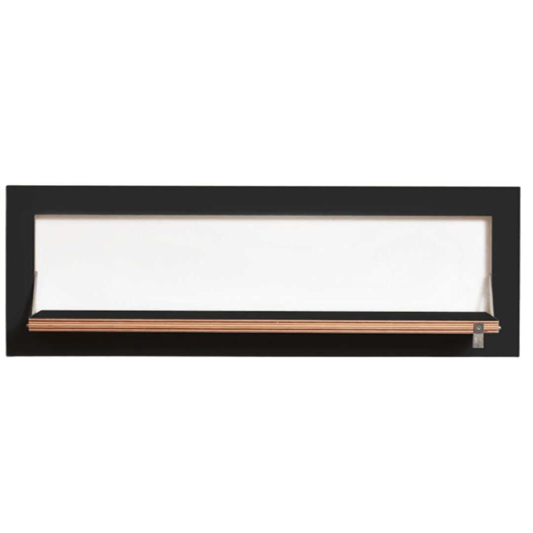 Ambivalenz 'Fläpps' Regal 1 Schwarz, B: 60 cm 
