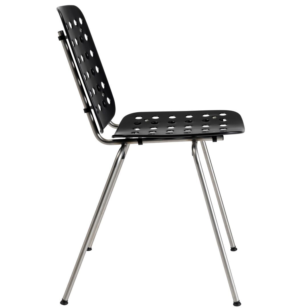 Seledue 'Coray' Stapelstuhl  Schwarz - RAL 9005