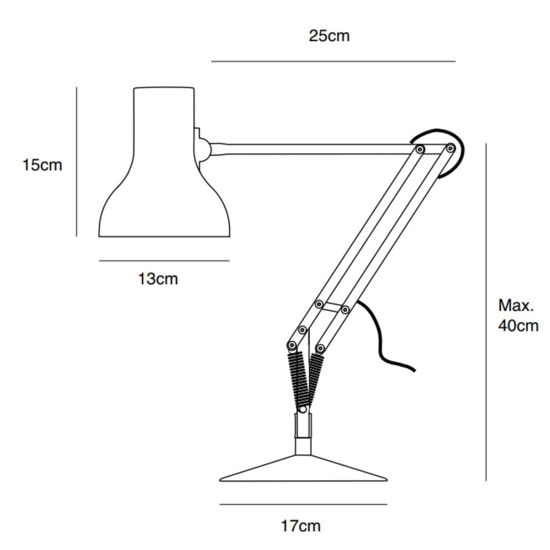 Anglepoise Schreibtischlampe Mini 75 von Anglepoise