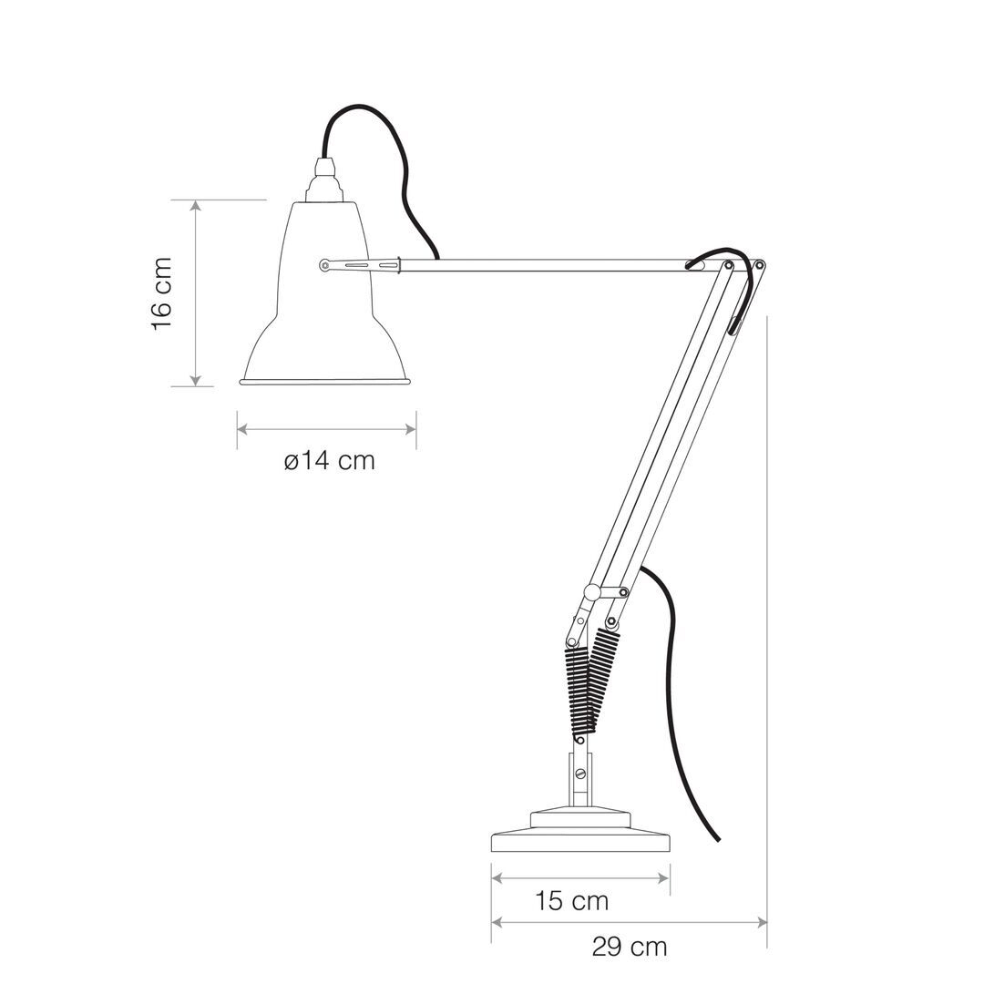 Anglepoise Schreibtischlampe Meesing 1227 von Anglepoise