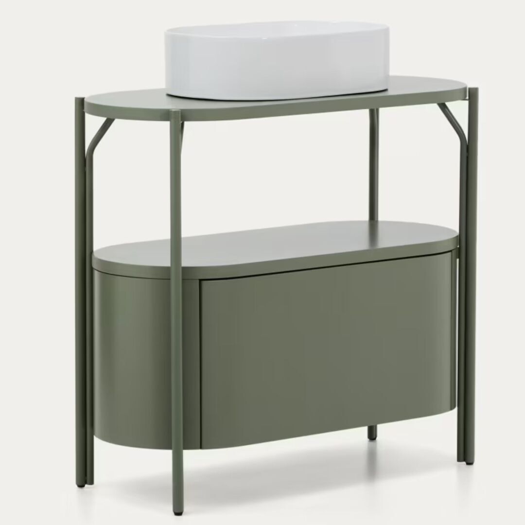 Kave_Home_Badezimmermöbel_Arely_90_Dunkelgrun_B00005WM19