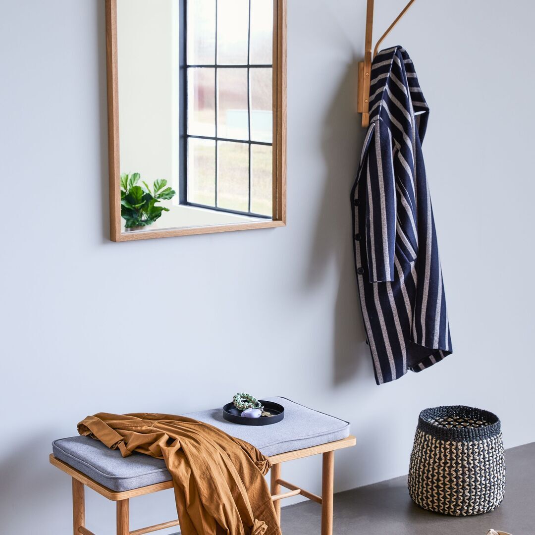 Hübsch  Sprout Körbe im 2er Set von Hübsch  Schwarz/Naturfarben