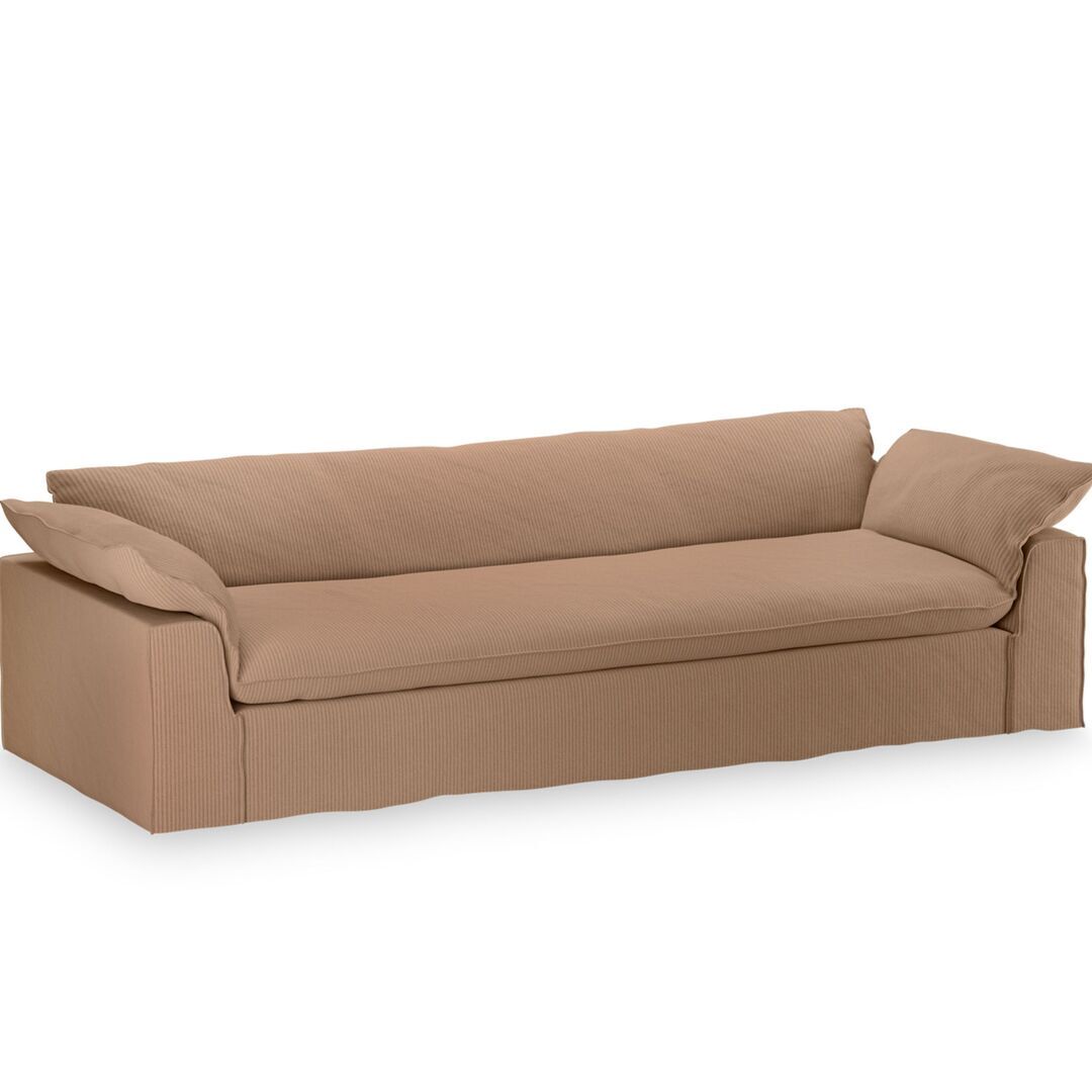 HK Living 4-Sitzer Sofa Nomad von HK Living  Corduroy Rib, Brown